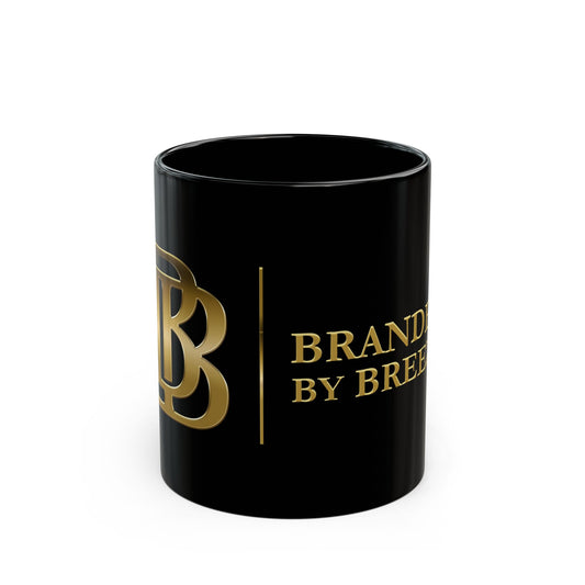 BRANDED BY BREEZY™ Black Mug